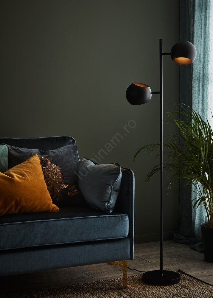 Floor Lamp Edgar Black