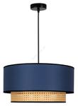 luminam,interior,lamps,ceiling lamps,pendant ceiling lamps,fabric,ratan,orange,dark blue,beige,minimalist,modern,circle