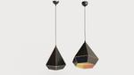 emag-ro,luminam,interior,lamps,ceiling lamps,pendant ceiling lamps,plastic,yellow,orange,black,minimalist,modern,hexagon